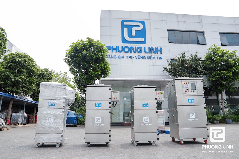 Hệ thống xử lý bụi thực phẩm - Công Ty TNHH Sản Xuất Cơ Điện & Thương Mại Phương Linh